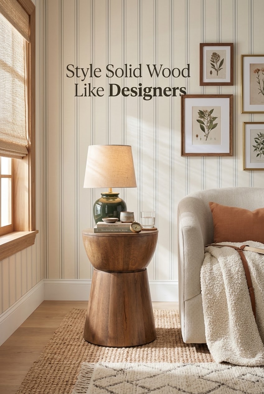 The Sculptural Anchor: How Designers Style Solid Drum Pedestals with Precision