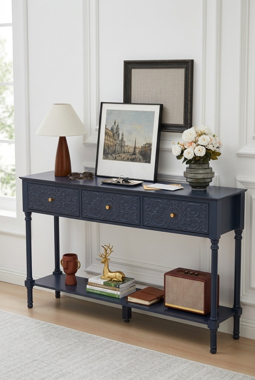 Artful Layering: How to Style a Classic Entryway Anchor